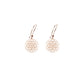 Tiny Flower of Life earrings