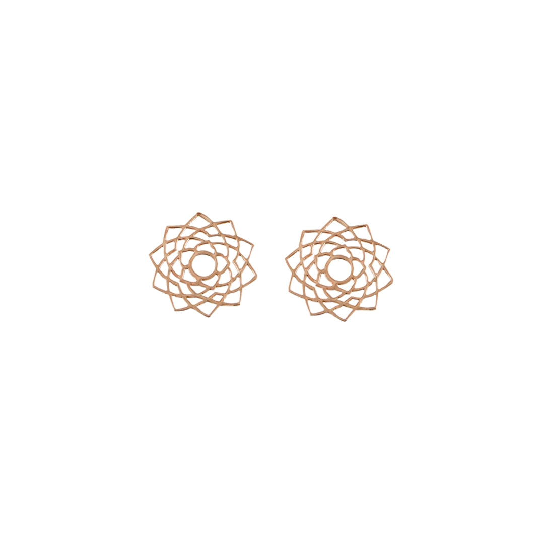 Sahasrara/Unity studs earrings