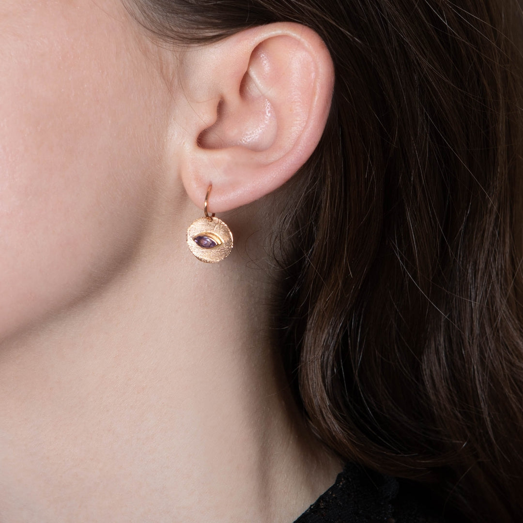 Amethyst Stone earrings