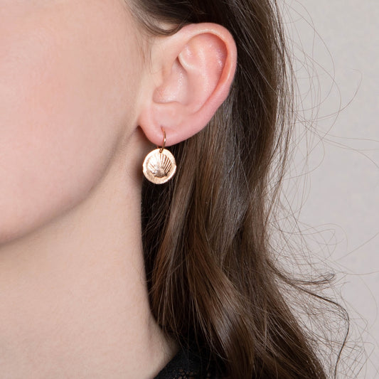Tiny Seashell earrings