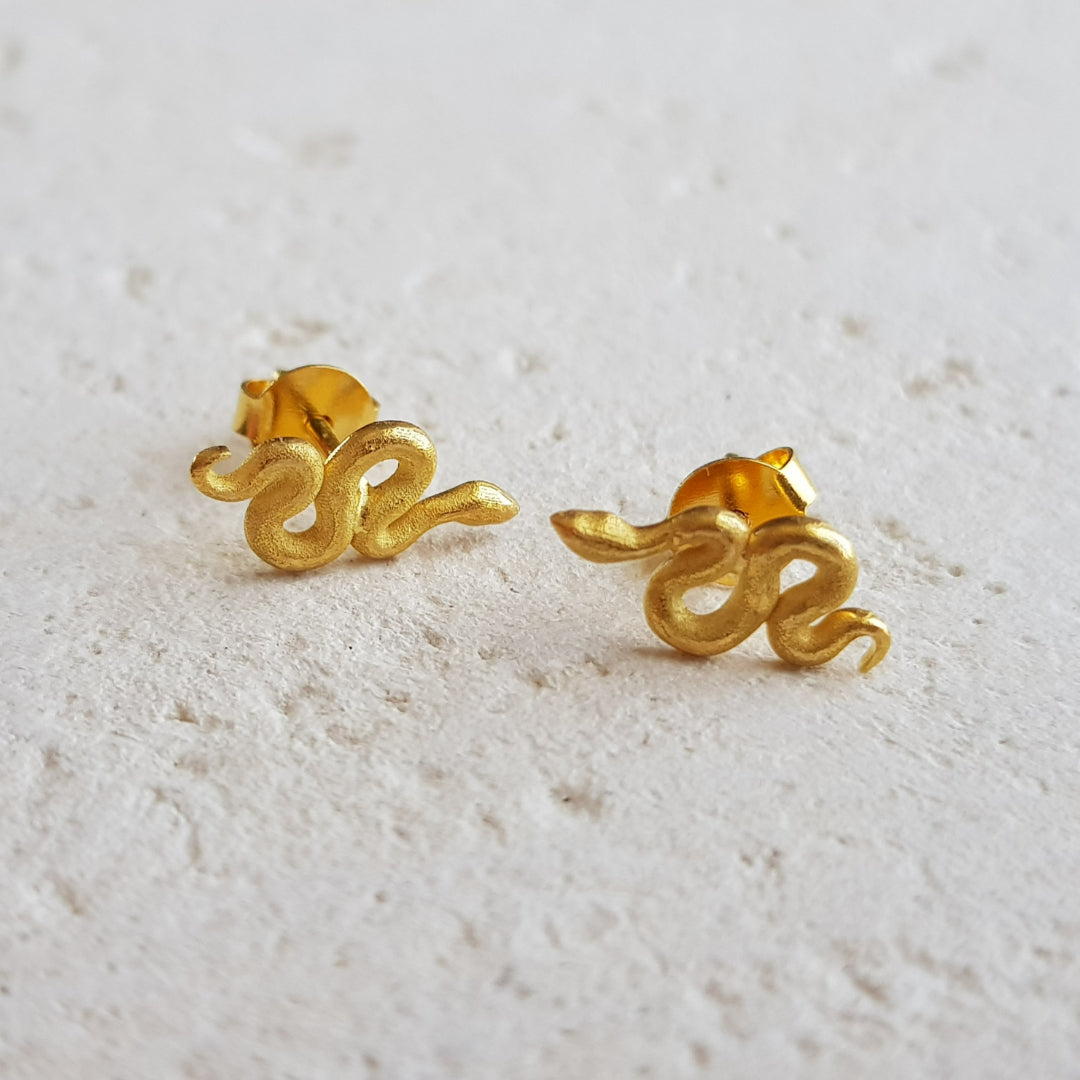 Kundalini Snake studs